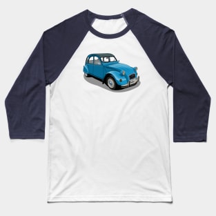 Citroen 2CV in blue Baseball T-Shirt